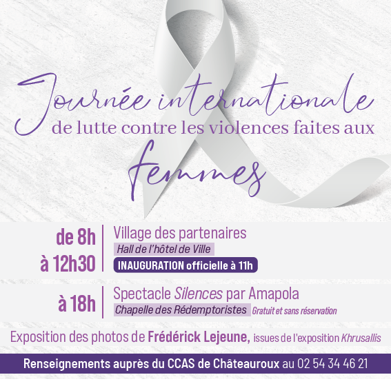 Journée internationale de lutte contre les violences faites aux femmes