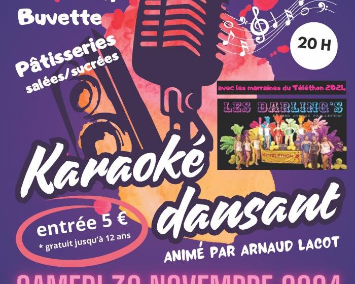 Karaoké dansant du Téléthon