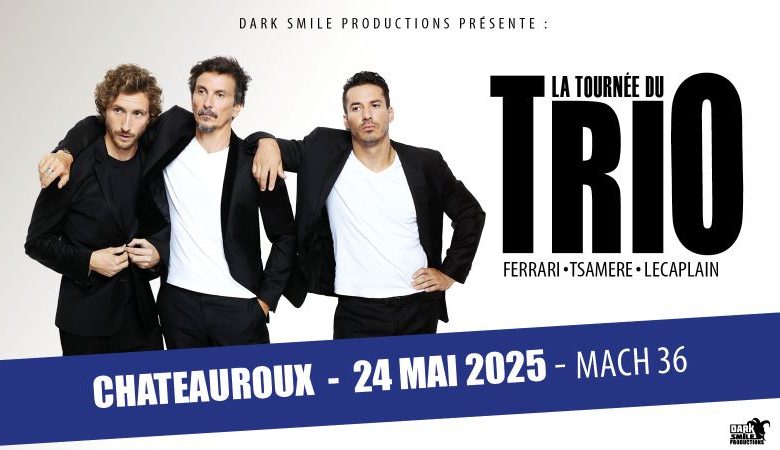 La tournée du trio avec Jérémy Ferrari, Arnaud Tsamere et Baptiste Lecaplain