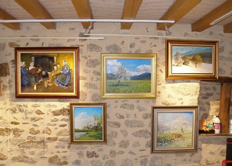 Atelier galerie de Mireille Boehm