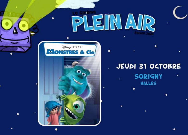 Cinéma plein air : Soirée Halloween « Monstres & Cie »