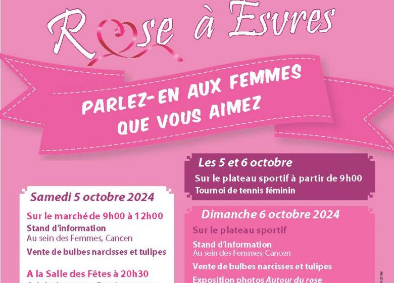 Octobre Rose à Esvres-sur-Indre