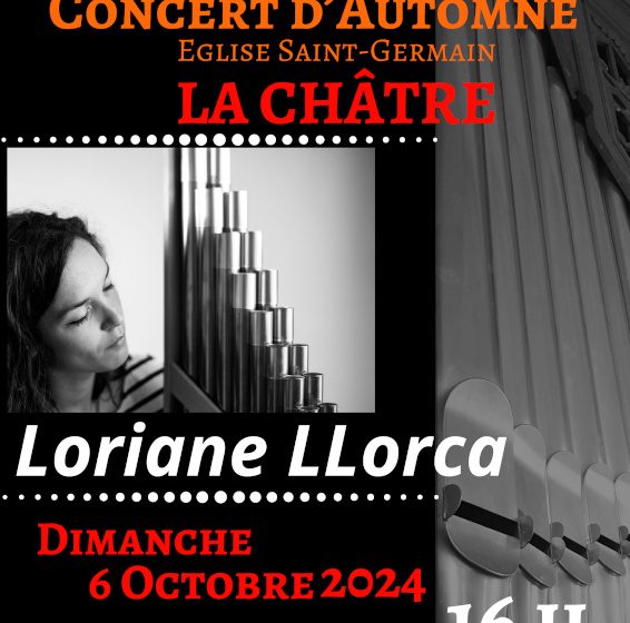 Concert d’Automne des amis de l’orgue de La Châtre