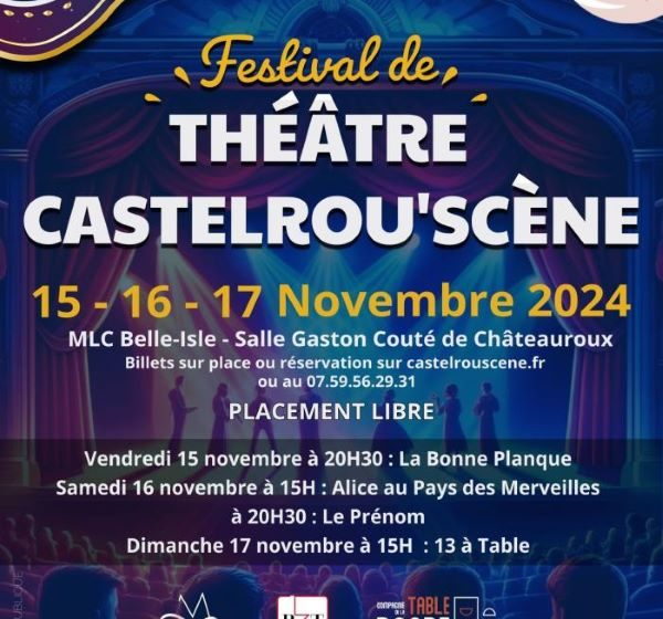 Festival de théâtre Castelrou’Scène