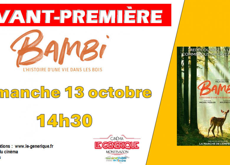 Avant-première : Bambi, l’Histoire d’une vie dans les bois