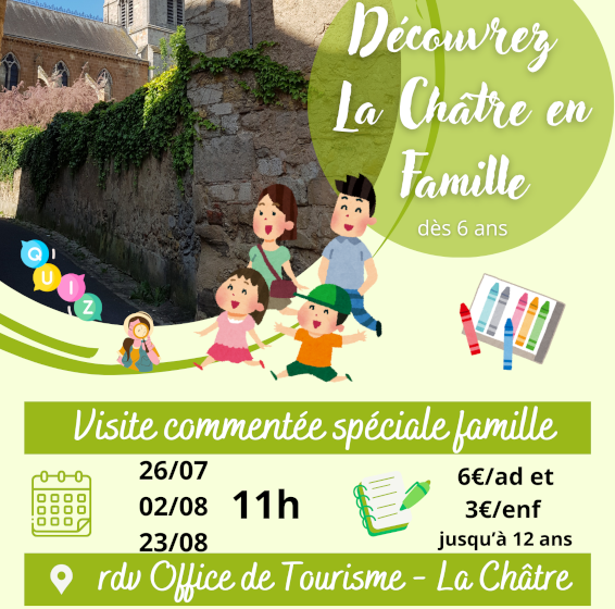 A la découverte de La Châtre en famille