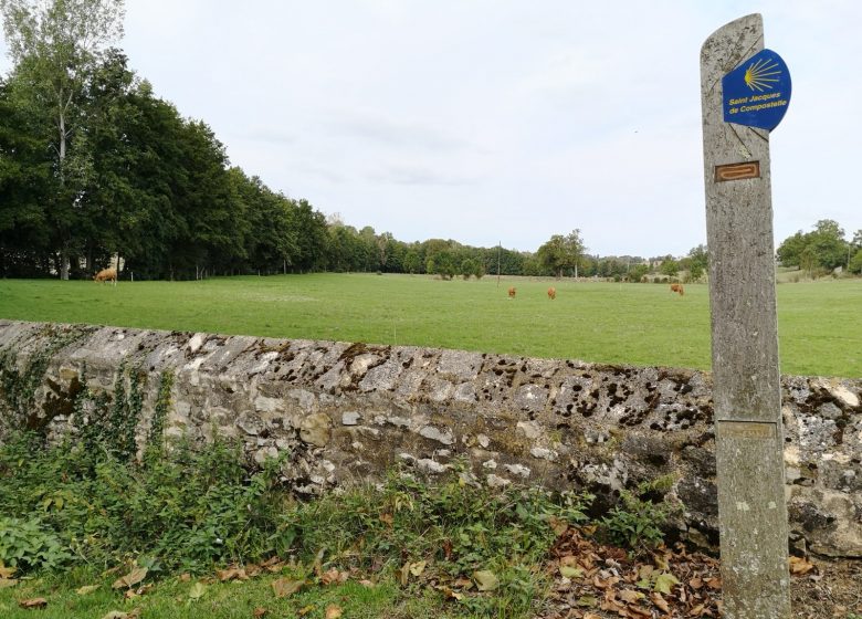 Circuit pédestre n° 29 « Sur le chemin de St Jacques de Compostelle »