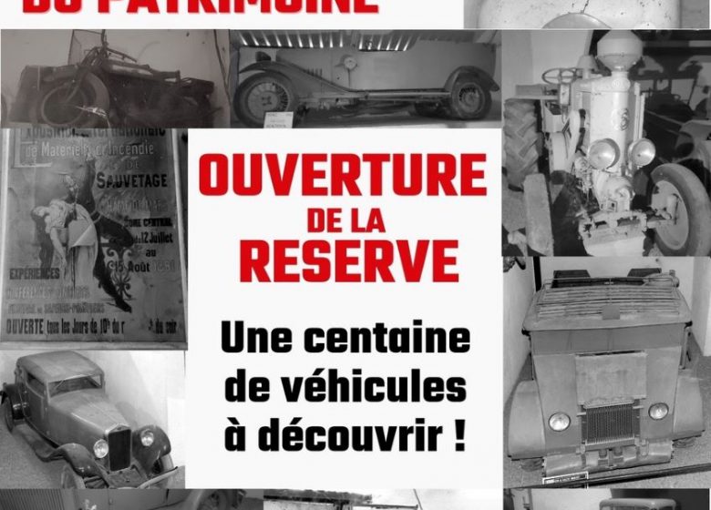 JEP – Ouverture de la réserve de la Cité Rétro-Mécanique M.Dufresne