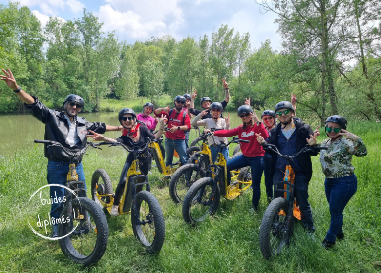 Trottxway, balades en trottinettes électriques tout-terrain