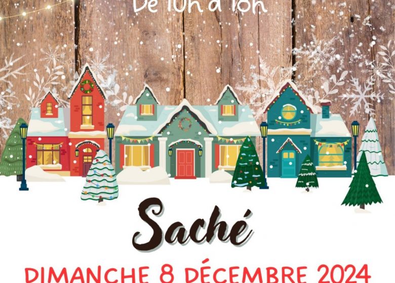 Marché de noël Saché