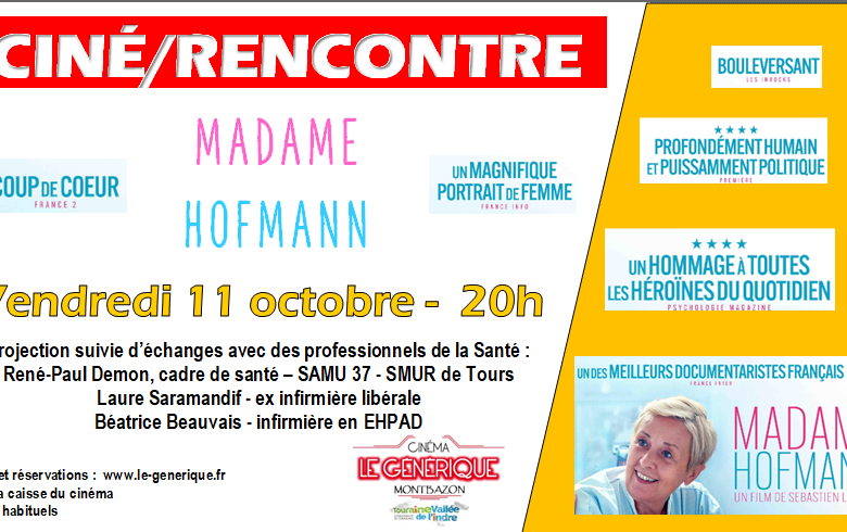 Ciné / Rencontre : Madame Hofmann