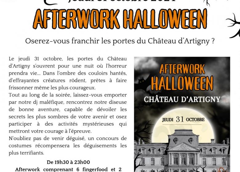 Afterwork d’Halloween au château d’Artigny