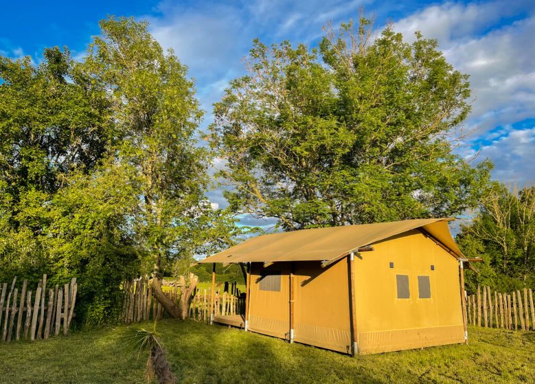 La tente Berbère du Parc animalier des Clautres