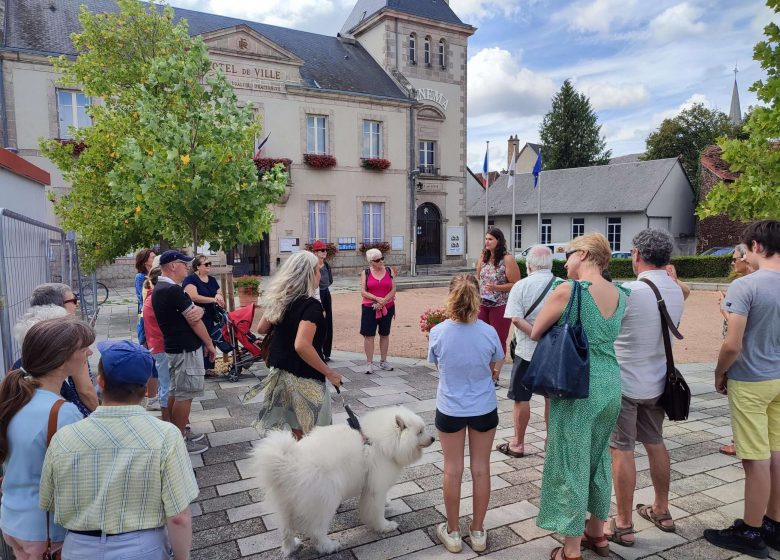 Visite commentée de Boussac