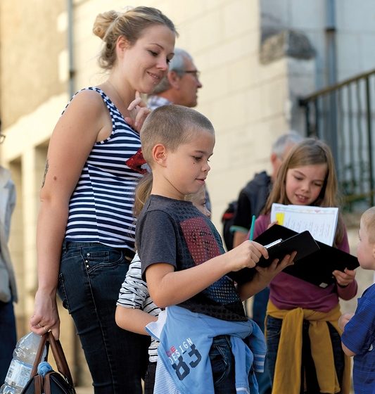 Chasse au trésor dans Loches