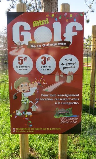 Mini-golf de La Guinguette de Belle-Isle