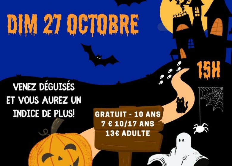 Cluedo Géant d’Halloween à la Cité Rétro-Mécanique Maurice Dufresne